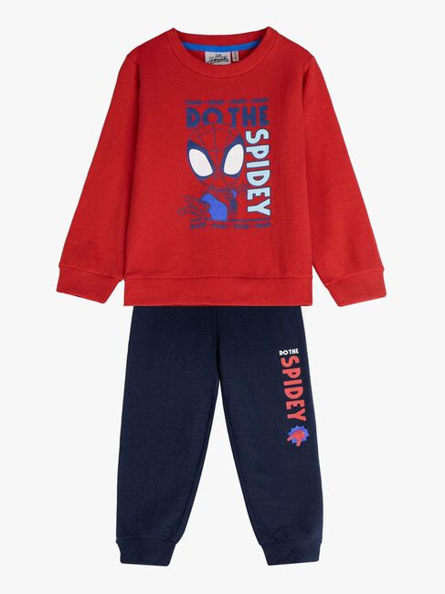Spidey og hans fantastiske venner, genser- og buksesett, rød/blå