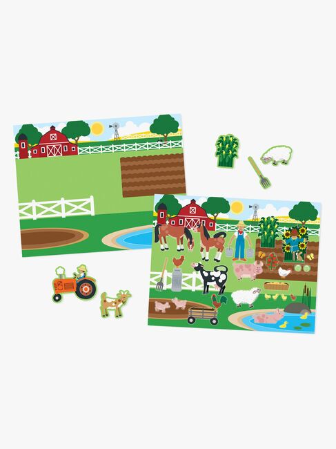 Melissa & Doug Gjenbrukbar Klistremerkebok Dyr