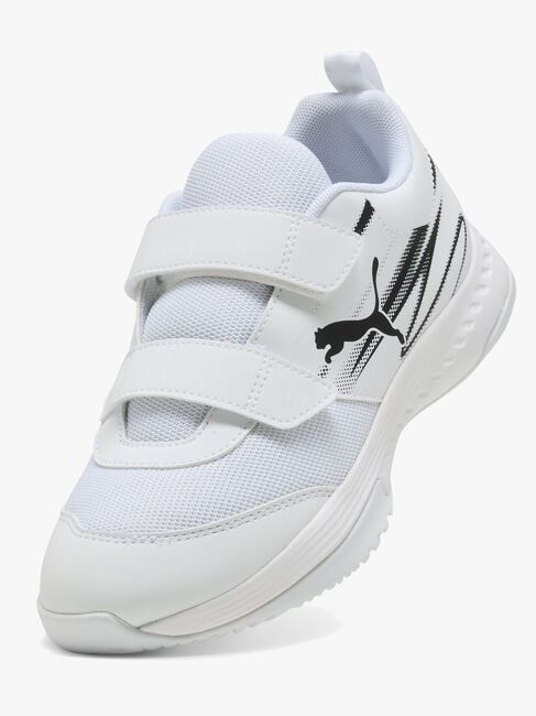Puma Varion II V Jr Treningssko, White/Black