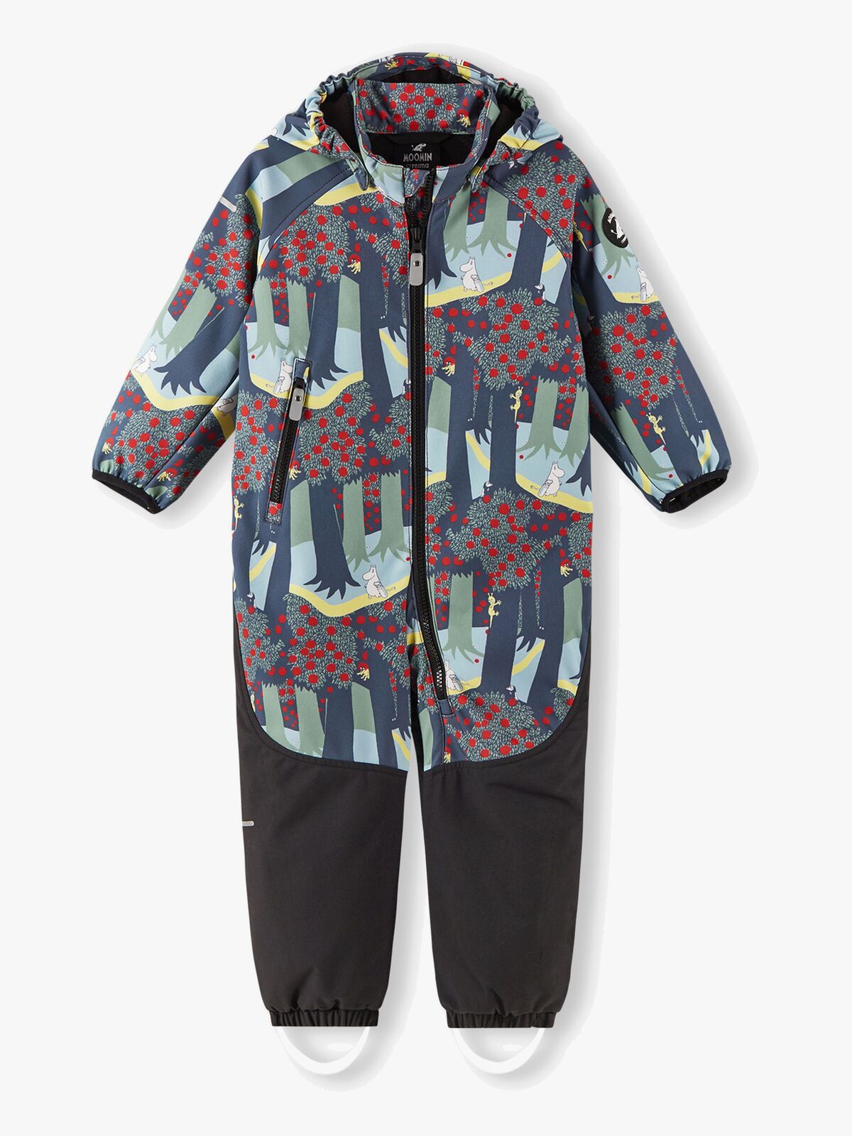 Reima Moomin Mjosa Softshelldress, Soft Black