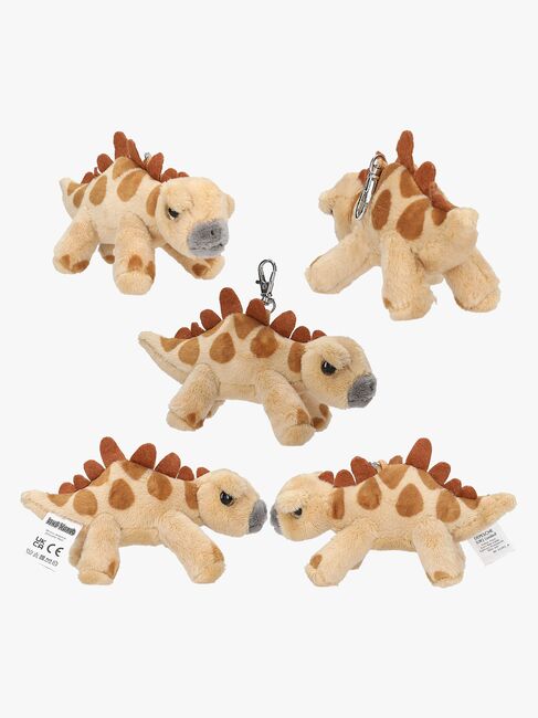 Dino World Nøkkelring Softie Dinosaur Blandet