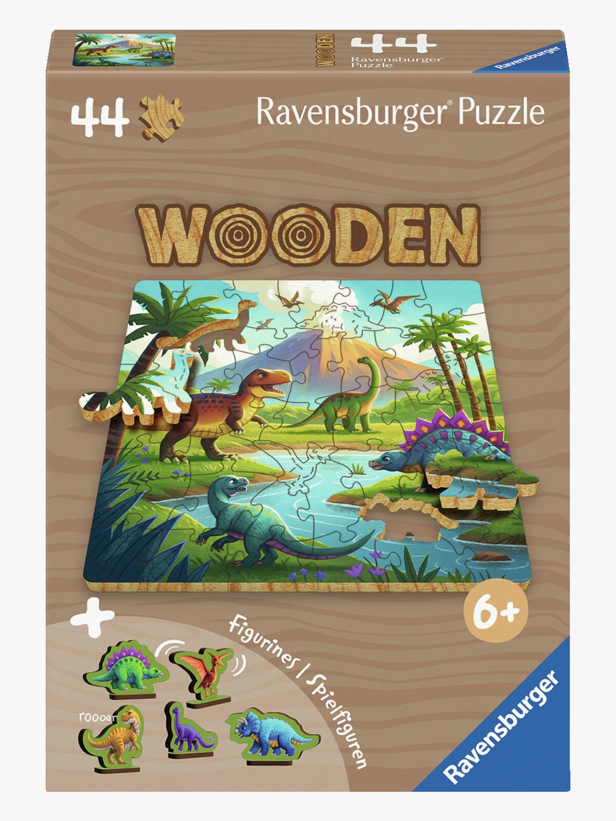 Ravensburger Trepuslespill Dinosaur 44 Brikker