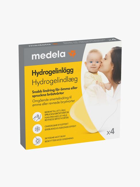 Medela Hydrogel Ammeinnlegg 4-Pakk