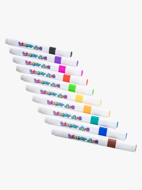 Water Art Vannbaserte Tusjer med Klistremerker 10 st