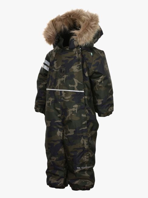 Lindberg Camo Vinterdress Baby, Green