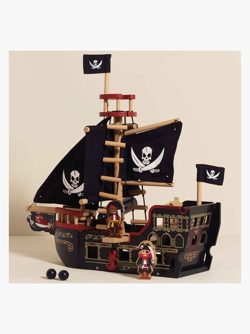 Le Toy Van Barbarossa Sjørøverskip & Karakterer
