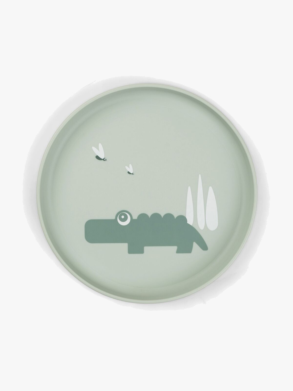 Done By Deer Foodie Tallerken Croco, Grønn