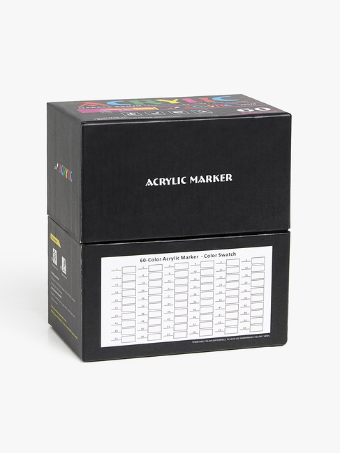 Fippla Akryllpenner 60-Pakk