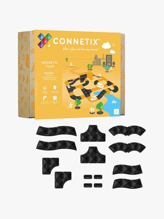 Connetix Magnetiske Byggeklosser Road Kit 16 Deler