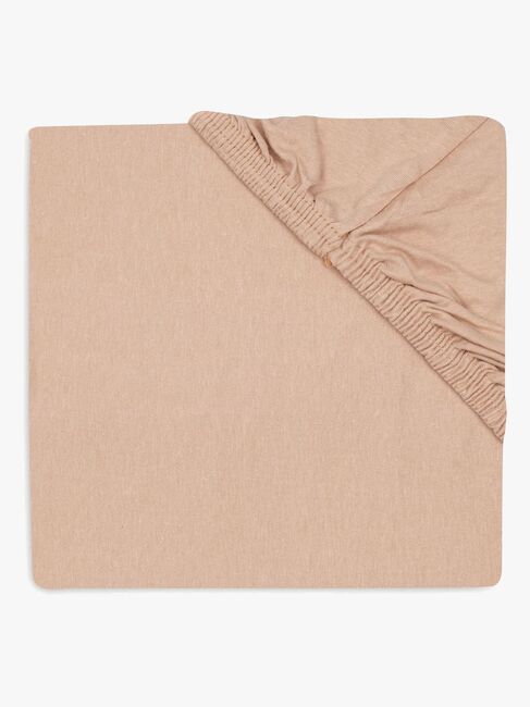 Jollein Stretchlaken 2-Pakk 40x80, Blush/Wild Rose