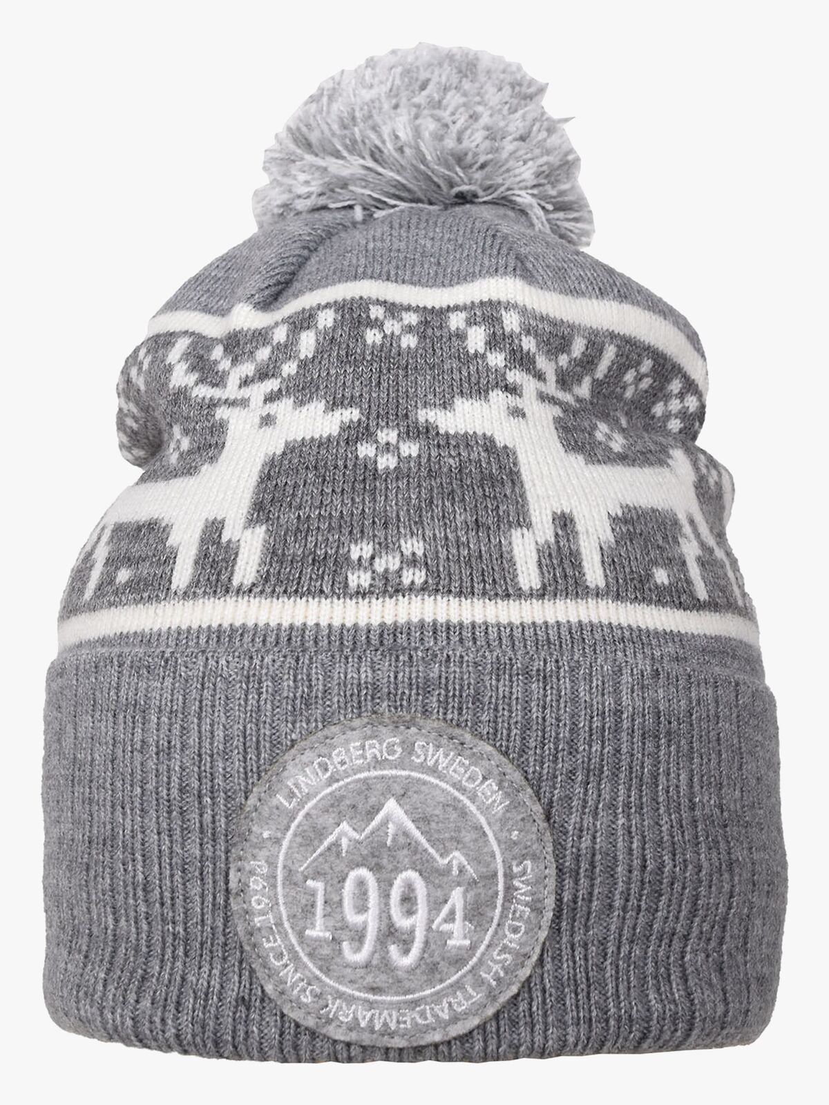 Lindberg Valley Lue Ullblanding, Grå melange