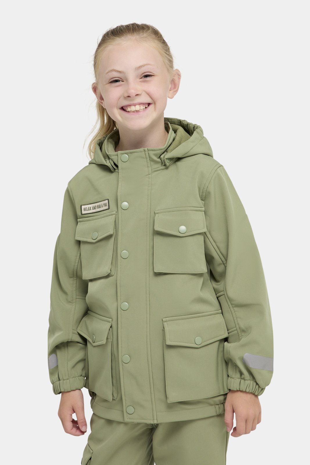 Nordbjörn Brokvarn Softshelljakke, Grønn