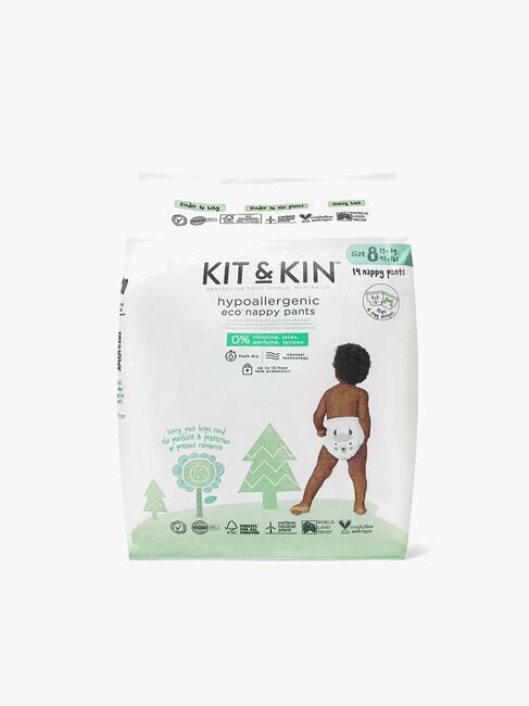 Kit & Kin Eco Bleiebukser Str 8 19+ kg 14-Pakk