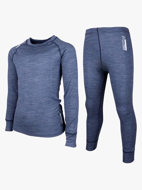 Lindberg Merino Superundertøy JR Merinomix, Orion Blue