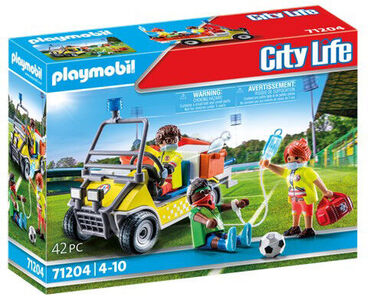 Playmobil City Life Rescue Cart Byggesett