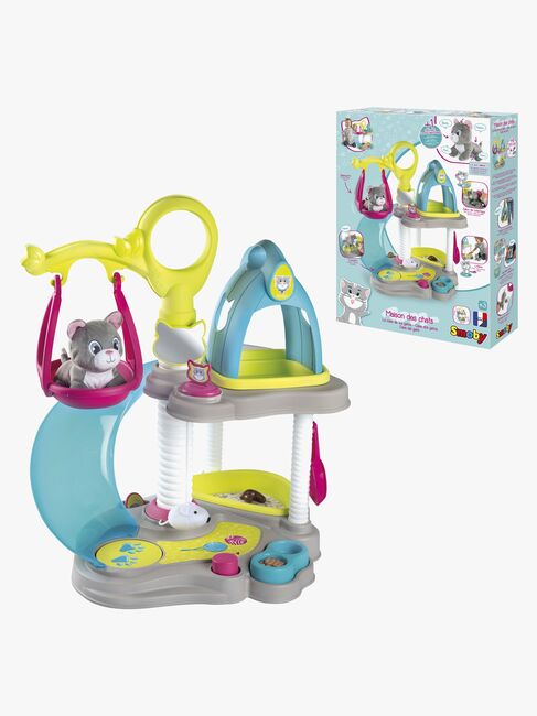 Smoby Katt Med Hus Og Tilbehør