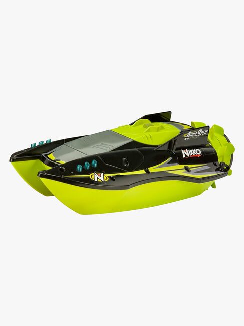 Nikko Aquasplit Radiostyrt Båt, Neongrønn