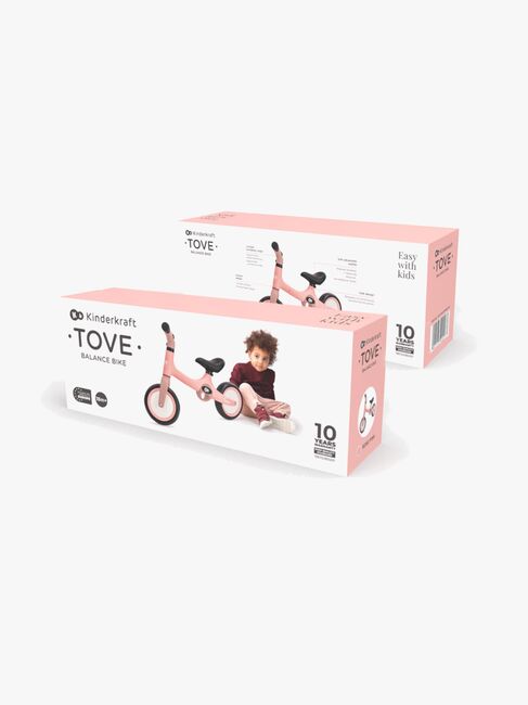 Kinderkraft Rowerek Biegowy Balansesykkel, Rose