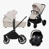 Lionelo MIKA Plus 3-in-1 Duovogn, Beige Sand
