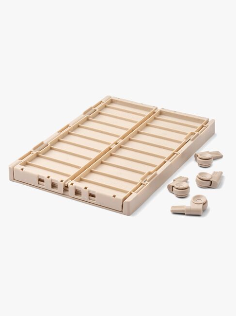 LIEWOOD Weston Oppbevaringsboks med Hjul L, Sandy