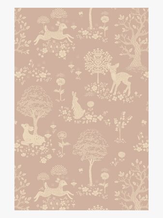 Majvillan Tapet Summer Fields, Dreamy Lilac