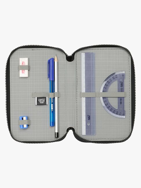 Ninja Turtles Trippelpennal, Grå/Svart