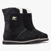 Sorel Children's Rylee Vintersko, Black/Light Bisque