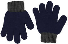 Lindberg Sundsvall Wool Glove Fingervanter 2-pack, Navy/Anthracite