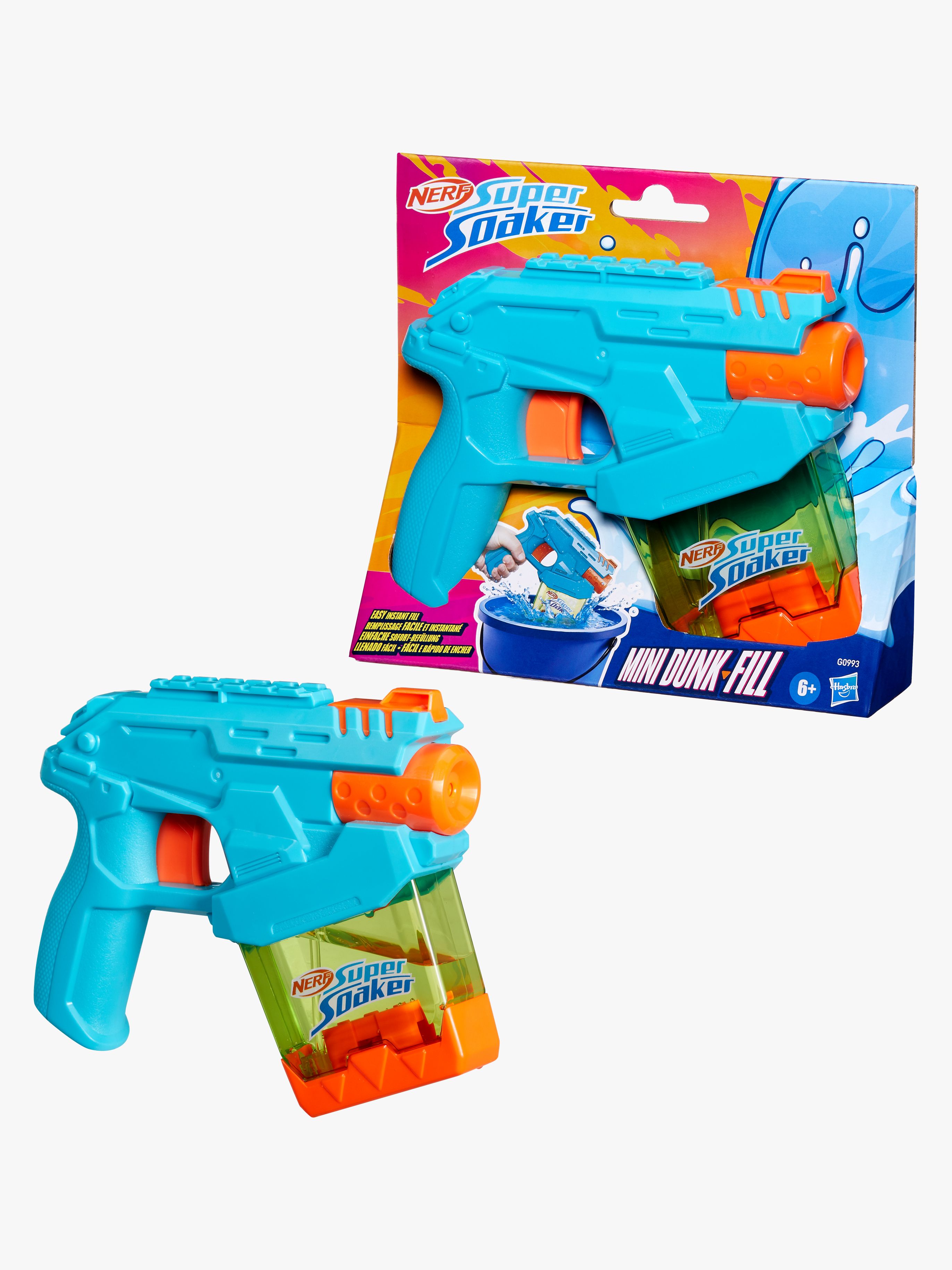 NERF Super Soaker Vannpistol Mini Dunk-Fill - Vannpistoler - Plast