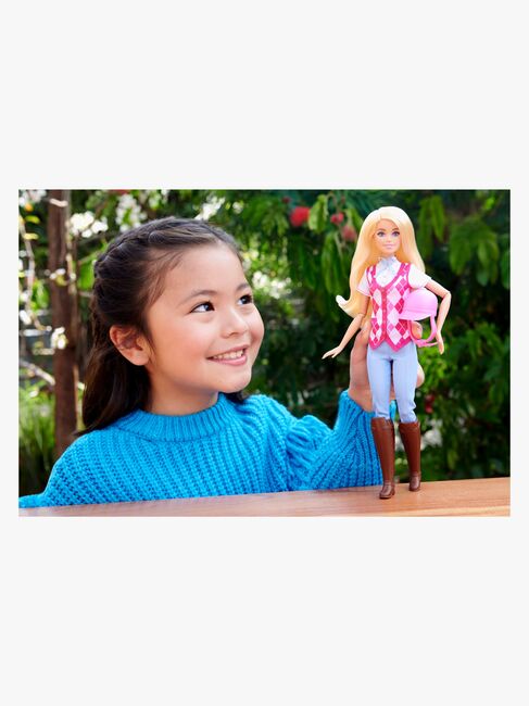 Barbie Riding Malibu Dukke