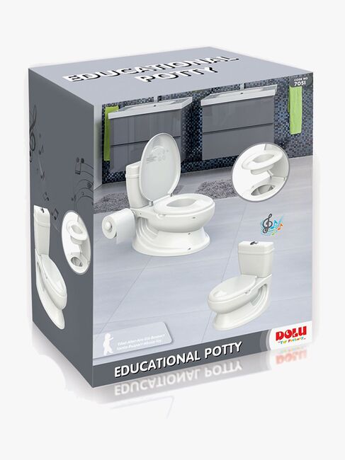 DOLU Lære-Å-Gå-På-Potta, Hvit