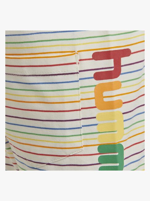 Hummel Rainbow Shorts, Whisper White