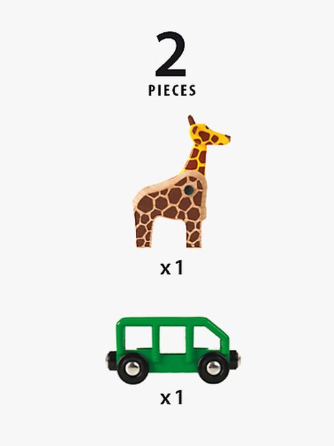 BRIO 33724 Sjiraff Og Vogn