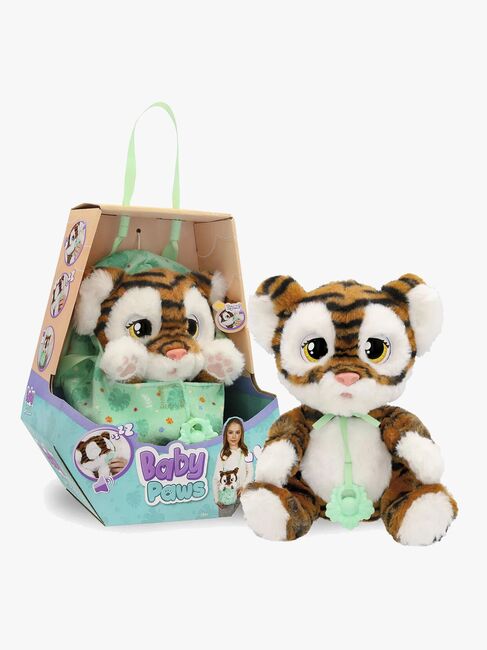Baby Paws Interaktiv Kosedyr Tiger 24 cm