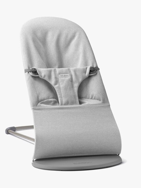 BabyBjörn Bliss Vippestol Vevet, Light Grey Melange
