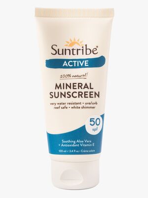 Suntribe Active Natural Mineral Solkrem SPF 50 100 ml