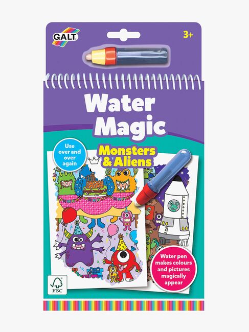 Galt Water Magic Fargeleggingsbok Monstre og Romvesener