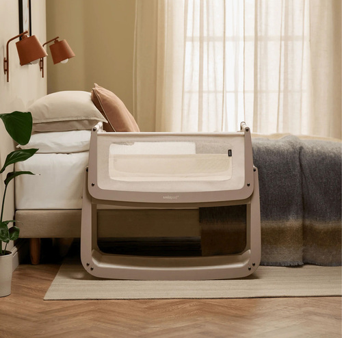 Snüz SnuzPod 5 Bedside Crib, Mocha