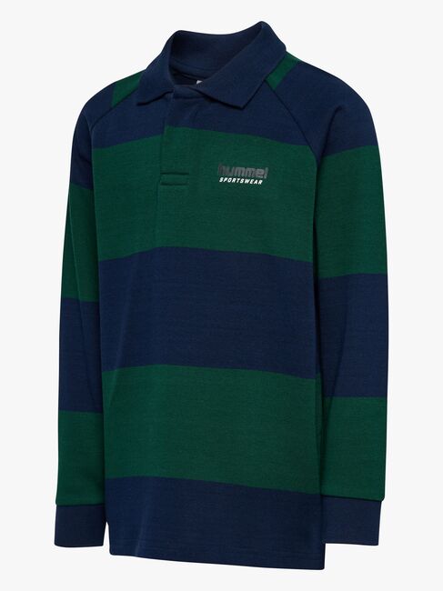 Hummel Loose Poloskjorte, Dress Blues