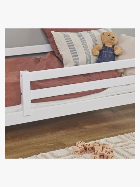 Hoppekids ECO Dream Juniorseng med Sengehest 70x160, Hvit