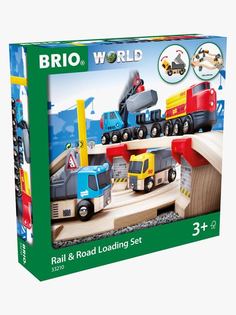 BRIO World 33210 Tog & Vei Laste Sett