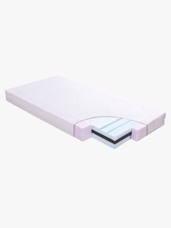 BabyMatex Fresh Barnemadrass med pustende skummadrass, 60x120 cm