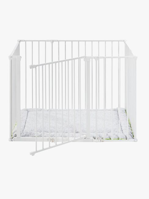 BabyDan Square Lekegrind 105x72x71, Hvit