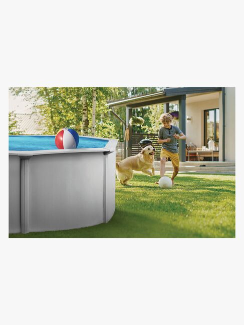 Swim & Fun Classic Basseng 460x120 cm, Hvit