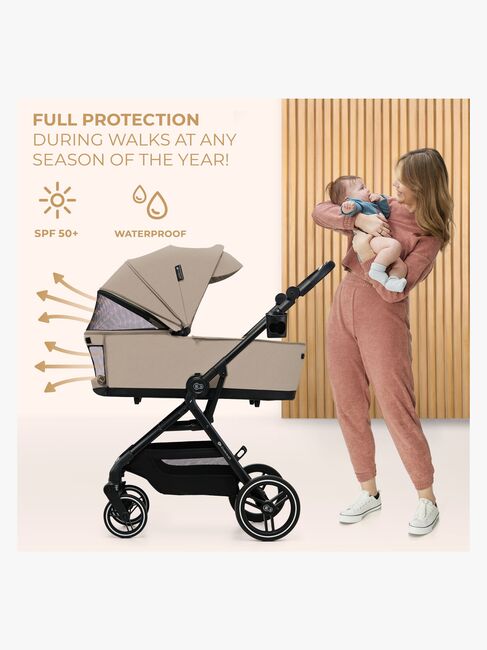 Kinderkraft YOXI 2-in-1 Duovogn, Sand Beige