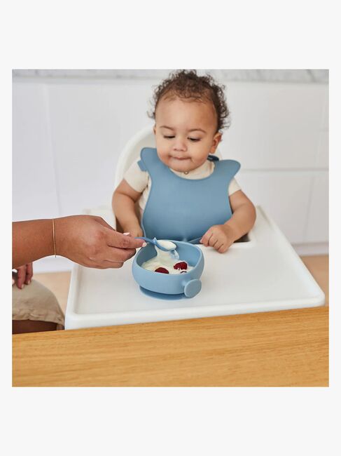 b.box Skål med Lokk Silikon, Ocean