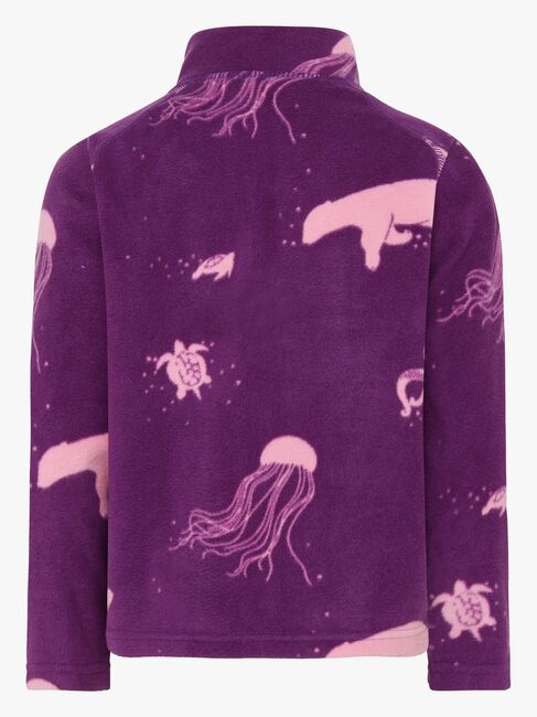 Didriksons Monte Fleecejakke, Winter Ocean Purple