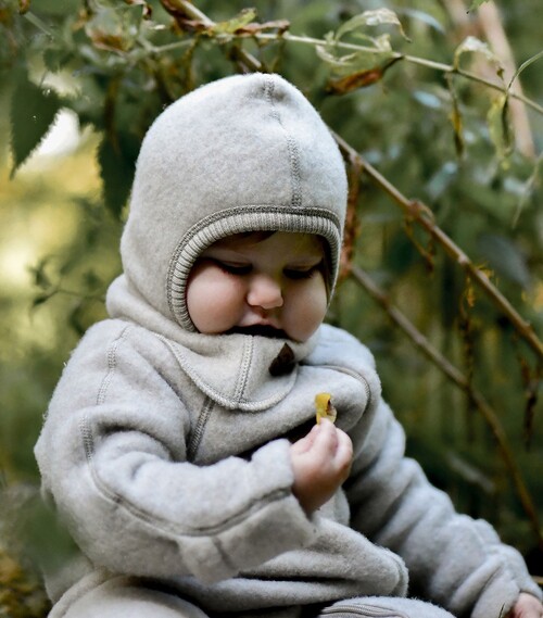 Mikk-Line Ulldress Merino, Melange Offwhite