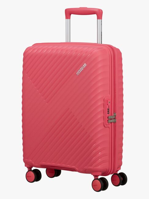 American Tourister Diablast Spinner Koffert 35L, Pink Glitch