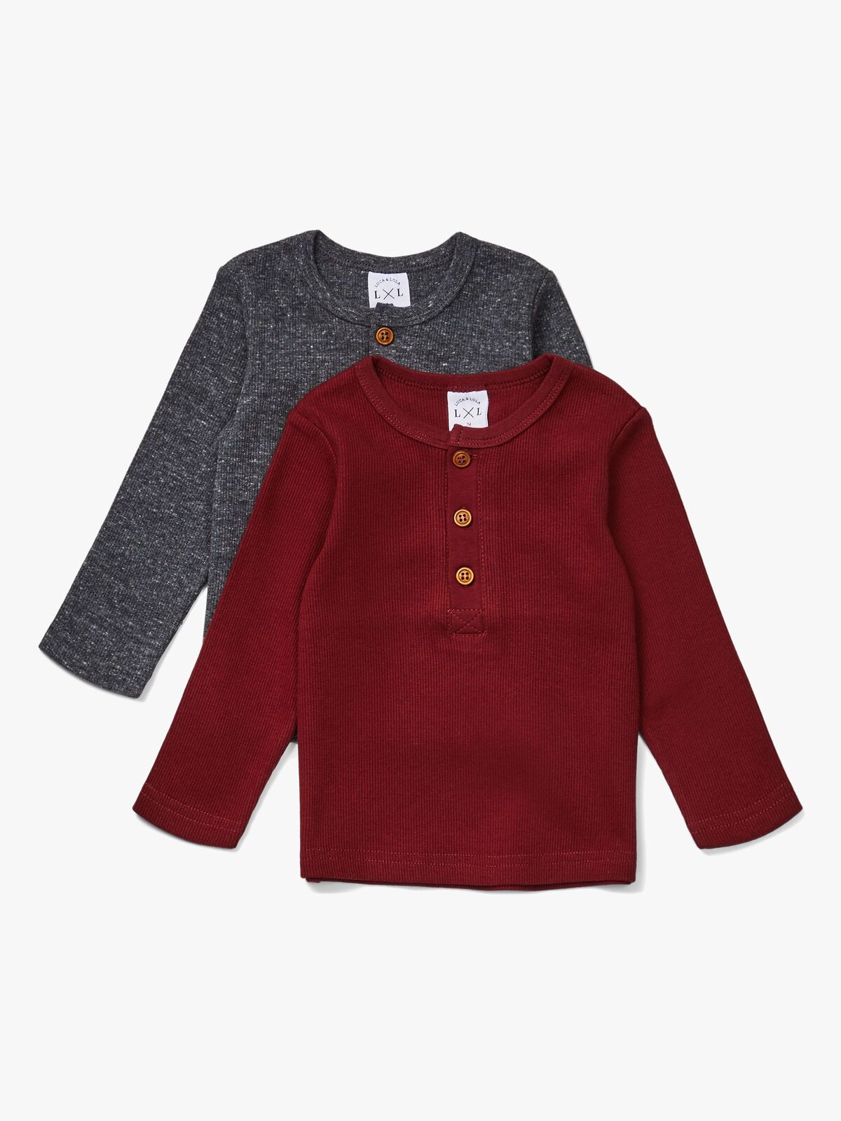 Luca & Lola Rocco Bestefargenser 2-pack, Grey 